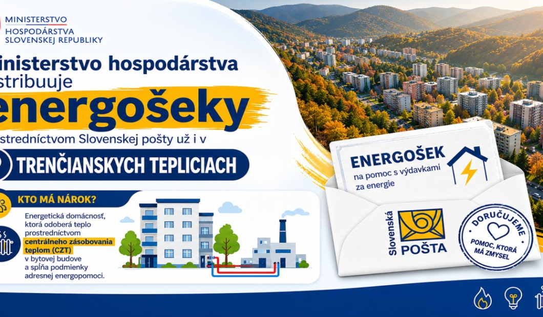 Distribúcia energošekov v Trenčianskych Tepliciach